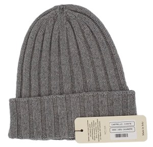 Bonnet de Pêcheur uni en 100% cachemire fabriquée en Italie