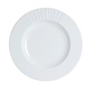 (DESTOCKAGE) Carton de 24 - Assiette plate FRAME 21 / 24 / 27 cm