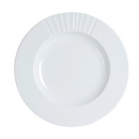 (DESTOCKAGE) Carton de 24 - Assiette plate FRAME 21 / 24 / 27 cm