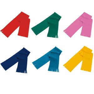 Écharpe Polaire "Anut" avec Franges - Objet publicitaire AVEC ou SANS logo - Cadeau cli...