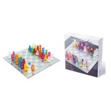 Échiquier Karpov en Verre - Objet publicitaire AVEC ou SANS logo - Cadeau client - Gift...