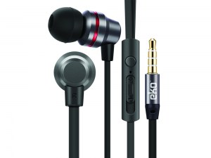 Écouteurs in-ear avec micro et télécommande - Noir