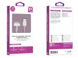 Câble de charge et synchronisation 30 broches - Blanc