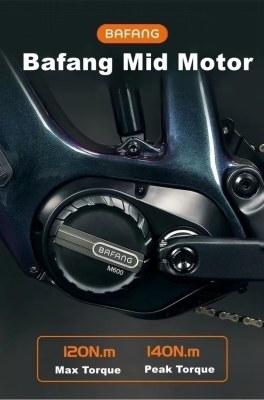 VTT EM10 Électrique en Carbone : Dominez chaque terrain, vivez chaque aventure