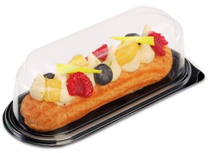 Boite pour éclair, fond noir + couvercle bas x 30 pcs