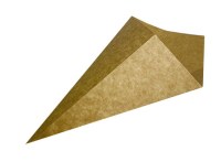 Cornet en carton 250 gr ingraissable x 100 pcs