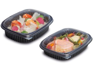 Barquette micro-ondable 600 ml x 40 pcs