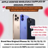 COD / INSTALLMENT WHOLESALE SUPPLIES OF APPLE VERIFIED ORIGINAL IPHONES