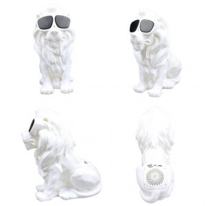 Enceinte bluetooth sans fil KING- Blanc