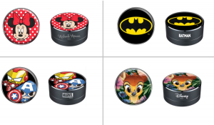 48 Pièces Haut-parleur sans fil portable 3W MINNIE, PAT PATROUILLE, BATMAN, LILOT STITC...