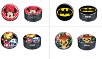 48 Pièces Haut-parleur sans fil portable 3W MINNIE, PAT PATROUILLE, BATMAN, LILOT STITC...