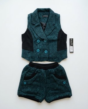 DESTOCKAGE : ENSEMBLES POUR BÉBÉ (GILET + SHORT) – 960 PIÈCES