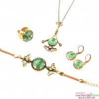 Bijoux en Bronze et verre EN GROS