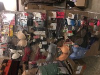 Lot de palettes de marchandises ACCESSOIRES