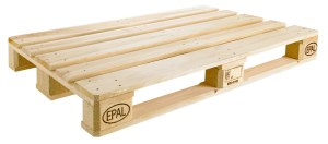 Euro-palettes - EPAL - Palettes Europe 120 x 80 cm Occasion Bois