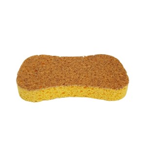 Éponge non rayante à base de coques de fruits