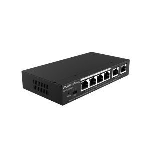 LOT de Switch POE - 6 ports Giga – 4 ports PoE+ – 2 x RJ45 – Budget 54W