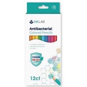 Lots de fournitures scolaires crayons de couleur feutres antibactériens