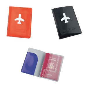 Étui Passeport "Klimba" en PVC - Objet publicitaire AVEC ou SANS logo - Cadeau client...