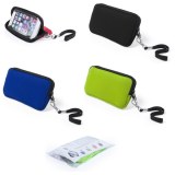 Étui Support Téléphone "Clerk" en Néoprène - Objet publicitaire AVEC ou SANS logo - Cad...