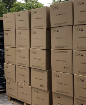 Visière transparente sécurité visages Anti-salive Anti-poussière