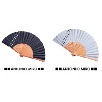 Éventail Parix avec Baguettes en Bois - Objet publicitaire AVEC ou SANS logo - Cadeau...