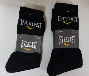 Stock de Chaussette Everlast homme/ pack de 3 paires