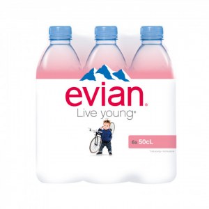 EAU EVIAN TOUT FORMAT