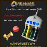 CHARGEUR pour Pile jetable et rechargeable