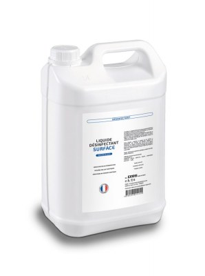 GEL HYDRO ALCOOLIQUE BIDON 5L NORMES EN14476