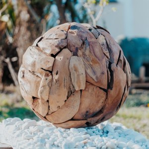 Grossiste statue jardin moderne, statue visage femme, boule deco jardin, pierre naturelle, pierre...