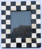 Cadre Foto en boi os, corne artisanat