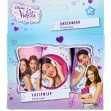 Disney Violetta boite de 3 culottes fille.