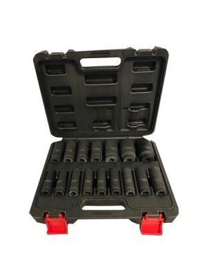 DOUILLES A CHOC 16 PIECES EN CHROME VANADIUM NEUF