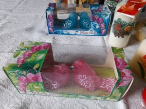 Bougies parfumées et décoratives