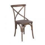 Chaise de bistrot en bois