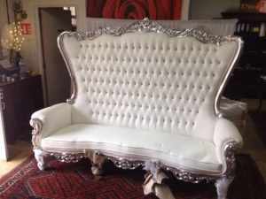 Location mobilier doré, argenté réception