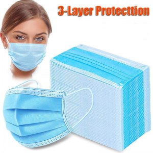 Masques Chirurgicaux Type II EN14683 filtration > 98% et Gant en nitrile Gants de netto...