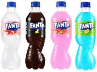 Fanta Bouteille melon/passion/litchi/chocolat  banane