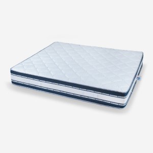 Matelas Orthopédique Mémoire de forme 9 zones h. 25 cm avec 7 cm 3D Memory foam « EFFET...