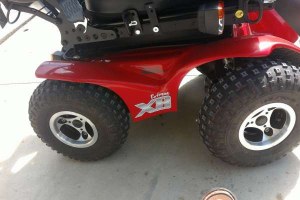 Fauteuil roulant électrique tout terrain Extrême X8