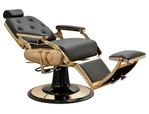 Fauteuil Barbier Vintage OR - NOIR