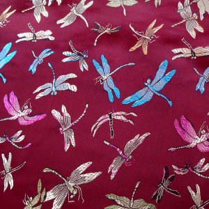 Tissu de brocart au broderie fine - Vente tissus en gros ou moyen quantité (G132)