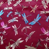 Tissu de brocart au broderie fine - Vente tissus en gros ou moyen quantité (G132)