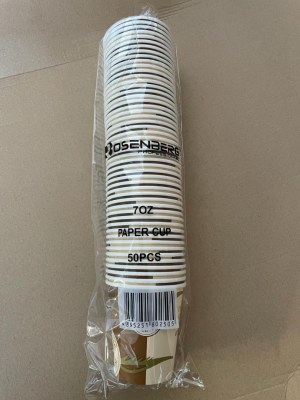 GOBELET 7 OZ CARTON PAR 50