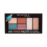 RIMMEL PALETTE MINI POWER EYE, LIP Y CHEEK 004 PIONEER