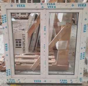 Fenêtre 2 vantaux PVC blanc