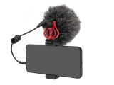 Microphone à Condensateur Cardioïde avec Support Antichoc - Idéal pour YouTube et TikTo...