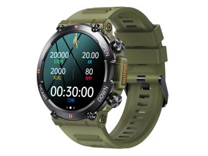 Montre Connectée 1,39'' Multifonctions avec Appels et Capteur Cardiaque – Autonomie 40...
