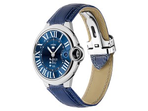 Montre Connectée 1,32'' HD avec Suivi Cardiaque, Multisports et Autonomie 7 Jours - Blu...